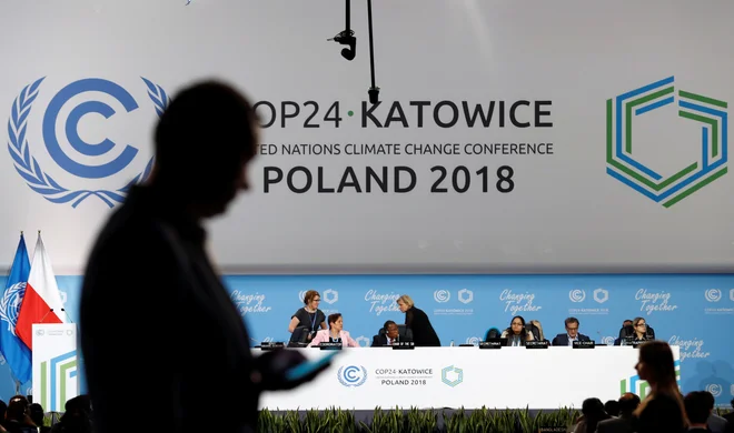 Podnebni vrh v poljskih Katovicah bo trajal do sredine decembra. FOTO: REUTERS/Kacper Pempel 