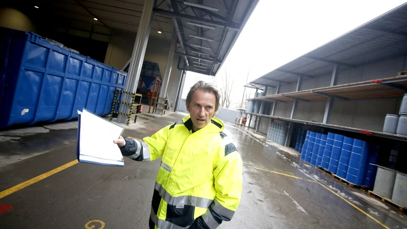 Fotografija: Boštjan Šimenc zagotavlja, da novega velikega požara ne bo. FOTO: Roman Šipić/Delo