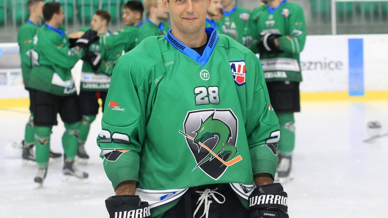 Fotografija: Aleš Kranjc bo tudi v Olimpijinem dresu ohranil zanj značilno številko 28. FOTO: Roman Šipić