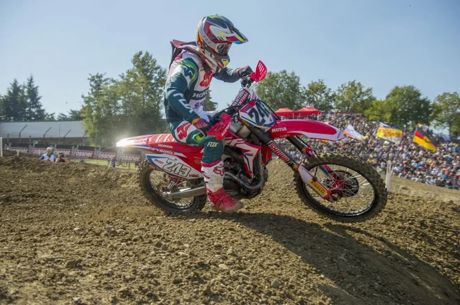 Tim Gajser je sezono končal s stopničkami, a v skupnem seštevku tik za najboljšo trojico. Foto Honda HRC