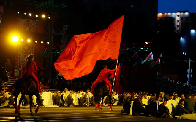 Prejšnji teden, 3. julija, je Belorusija praznovala dan neodvisnosti. Foto Reuters