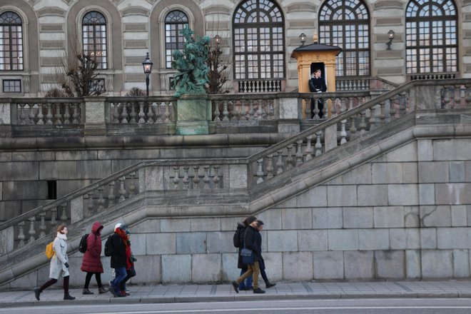 Stockholm, kraljeva palača. FOTO: Jože Pojbič/Delo