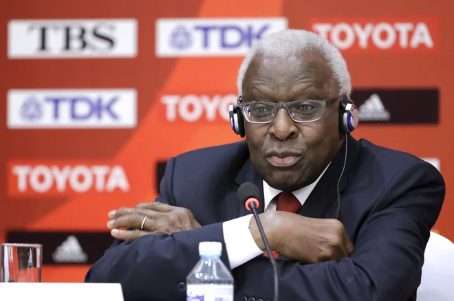 Lamine Diack je najvplivnejši afriški član Moka. FOTO: Reuters