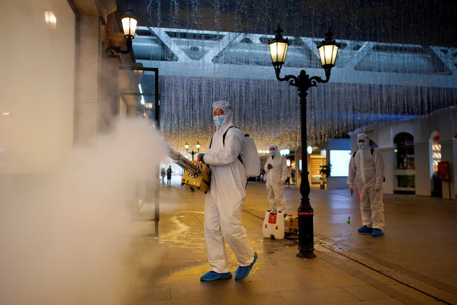 V samem Wuhanu, glavnem mestu pokrajine Hubei in primarnem epicentru pandemije, že sedem dni niso zabeležili niti enega novega primera covida-19. Foto: Aly Song/Reuters