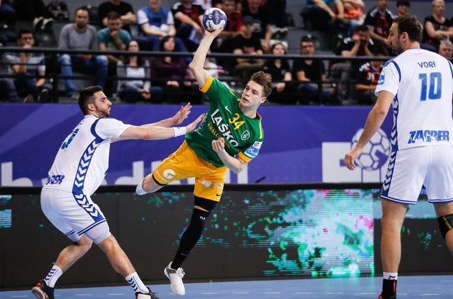 Domen Makuc je zasijal na predlanskem F4 lige Seha v Skopju. FOTO: Uroš Hočevar
