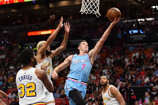 Če se bo koledar NBA spremenil, Goran Dragić (levo) letos morda sploh ne bo prišel v Slovenijo. FOTO: USA Today Sports
