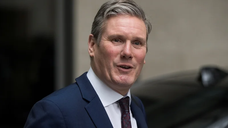 Fotografija: Keir Starmer je bil v britanski parlament prvič izvoljen pred petimi leti. Foto: REUTERS/Simon Dawson