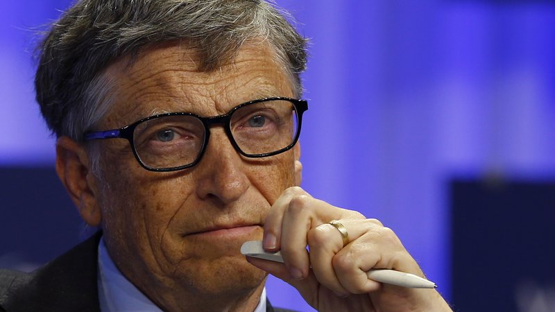 Fotografija: Ustanovitelj Microsofta in humanitarec Bill Gates poudarja, da mora Amerika dramatično povečati testiranje prebivalstva. FOTO: Reuters