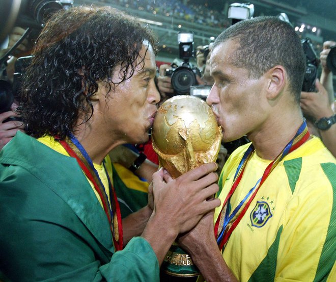 Ronaldinho in Rivaldo sta odločno podprla skrajnega desničarja Jaira Bolsonara. FOTO: Reuters