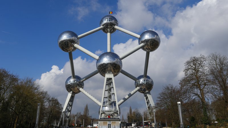 Fotografija: Prelom je prinesel expo leta 1958 v Bruslju, ki je bil posvečen napredku in človeštvu, glavni paviljon in ikona Atomium pa je ostal velika turistična znamenitost mesta. Foto Reuters Reuters