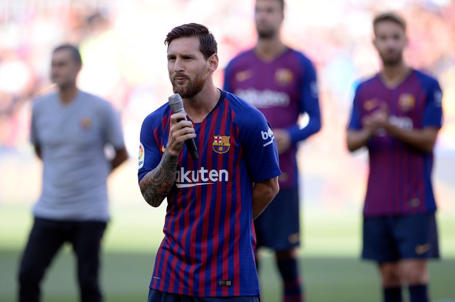 Lionel Messi je navijačem javno obljubil boj za zmago v ligi prvakov.