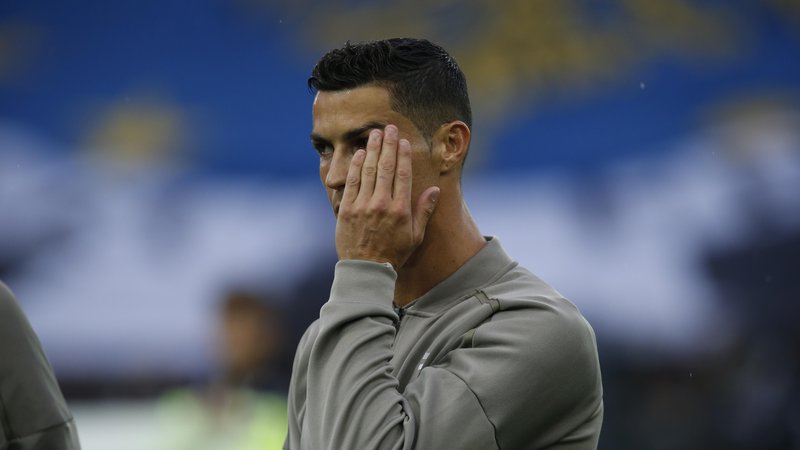 Fotografija: »Nisem kriv,« trdi Cristiano Ronaldo. FOTO: AP