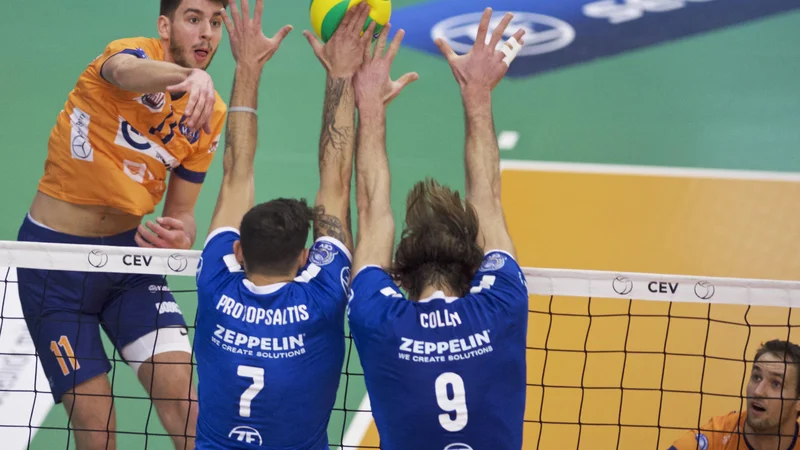 Manjkal je prispevek korektorja Petra Đirlića, ki je bil v napadu le 30-odstotno uspešen. FOTO: CEV