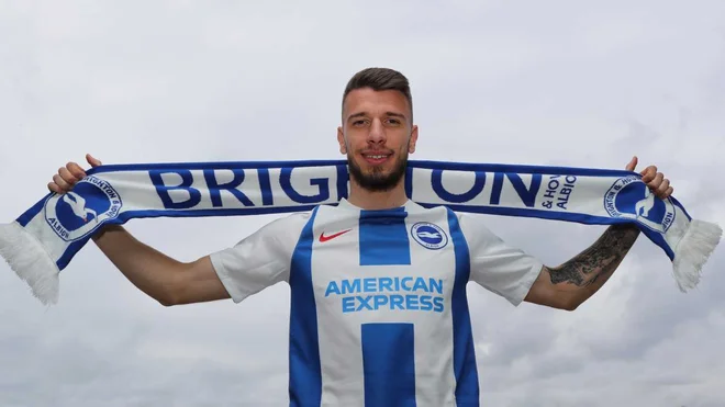 Jan Mlakar: »Do poletja, ko se bom preselil v Anglijo, želim v majici Maribora čim bolj napredovati.« FOTO: Brighton