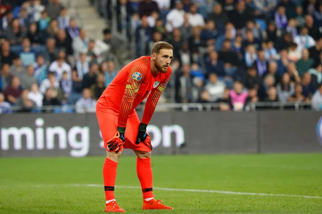 Jan Oblak je vrnil zanesljivost v igro slovenske reprezentance. FOTO: AFP