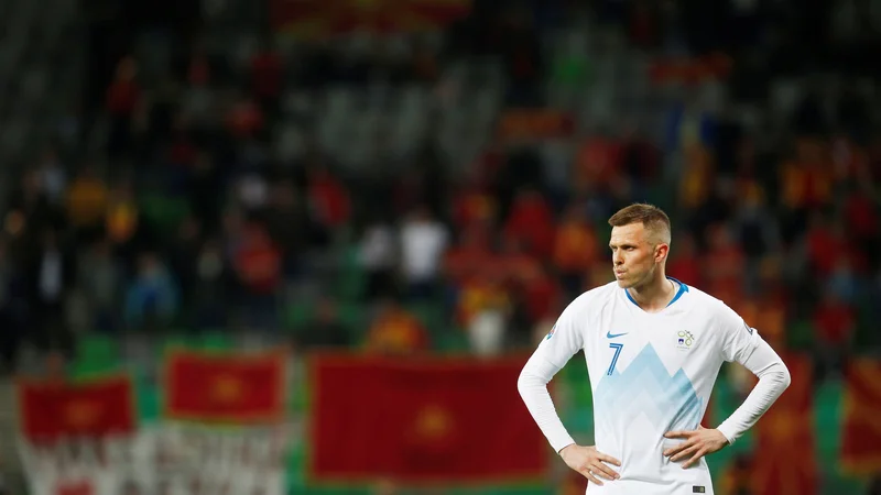 Fotografija: Josip Iličić je ta čas najbolj razigran slovenski reprezentant. FOTO: Reuters