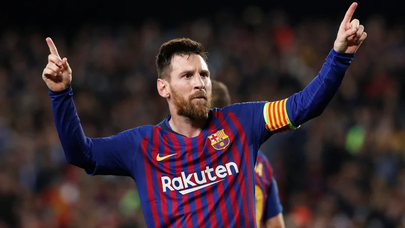 Fotografija: Lionel Messi je še enkrat več dokazal, kakšen velemojster nogometa je. FOTO: Reuters