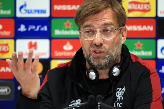 »Če ne drugega, želimo navijačem podariti spektakularen finiš evropske sezone,« je napovedal trener »rdečih« Jürgen Klopp. FOTO: AFP