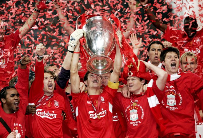 Liverpool je bil petkrat evropski prvak. Nazadnje leta 2005. FOTO: Reuters