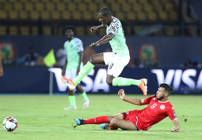 Nigerijec Odion Ighalo je s petimi goli najboljši strelec prvenstva. FOTO: Reuters
