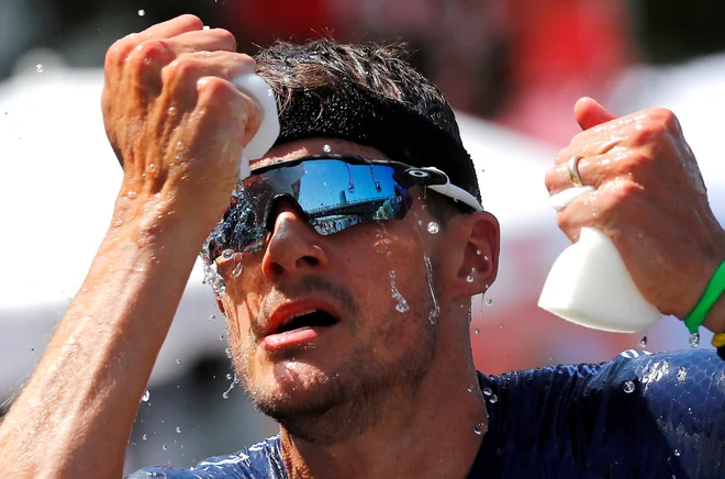 Jan Frodeno je trikratni svetovni prvak v triatlonu. FOTO: Reuters