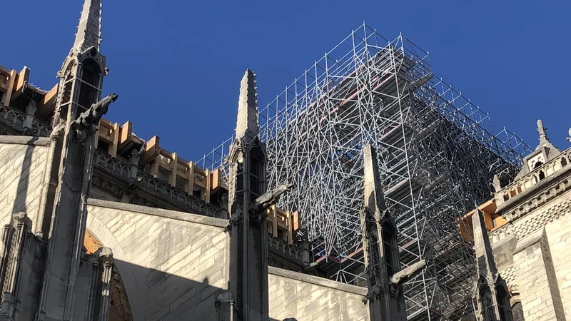 Fotografija: Notredamska katedrala v Parizu Foto Mimi Podkrižnik