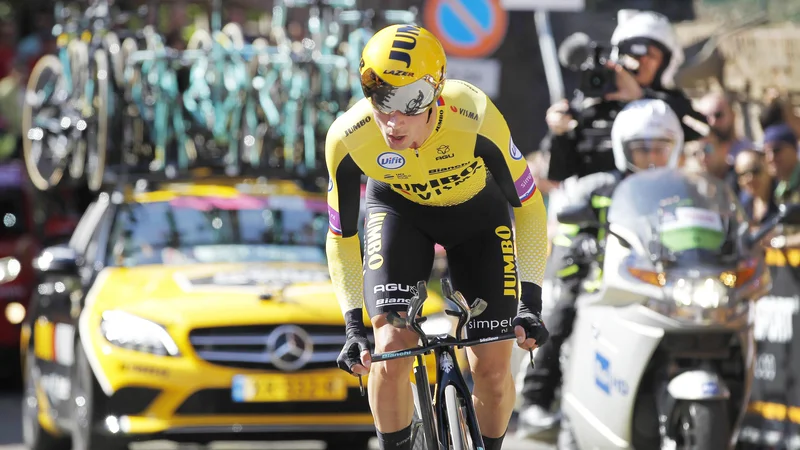 Primož Roglič pravi, da bo nared, ko se bo začel Tour. FOTO: Leon Vidic/Delo