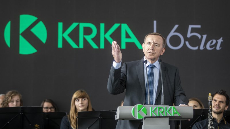 Fotografija: Predsednik uprave Krke Jože Colarič je lani od 1,142 milijona evrov bruto plače kar 60 odstotkov odvedel državi za davke in prispevke. FOTO: Voranc Vogel/Delo