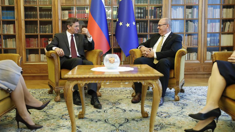 Fotografija: Predsednik republike Borut Pahor se je o vloženih kandidaturah že posvetoval s poslanskimi skupinami in na podlagi tega sprejel tudi odločitev. FOTO: Uroš Hočevar
