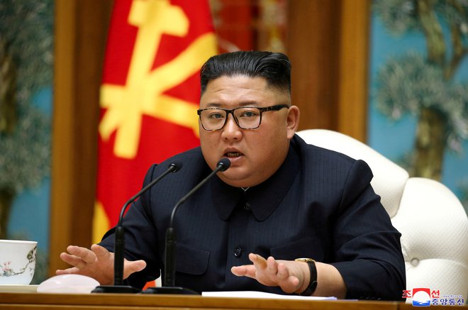 Severnokorejski voditelj Kim Džong Un. FOTO: KCNA via Reuters