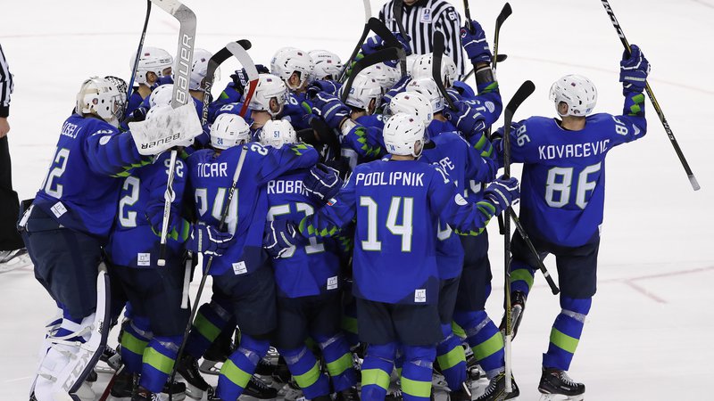 Fotografija: Kdaj in kje bo slovenska hokejska reprezentanca naskakovala uvrstitev na svetovno prvenstvo skupine A, še ni znano. FOTO: Reuters