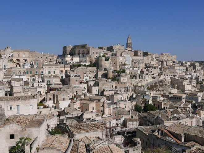 Nekateri arheologi menijo, da je Matera najstarejši naseljeni kraj na svetu. FOTO: Jan Klokočovnik 