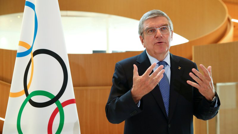 Fotografija: Predsednik Mednarodnega olimpijskega komiteja Thomas Bach je prepričan, da bo svet po koncu koronavirusa potreboval šport. FOTO: Reuters