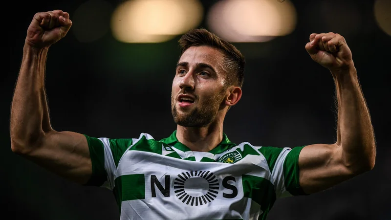Fotografija: Sporting, za katerega igra tudi Andraž Šporar, leži na četrtem mestu portugalskega prvenstva. FOTO: AFP