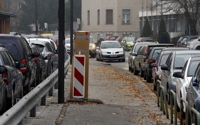 Parmova ulica. FOTO :Blaž Samec/Delo