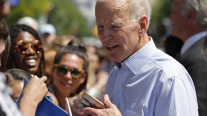 Fotografija: Joe Biden, nekdanji podpredsednik ZDA. FOTO: Dominick Reuter/AFP