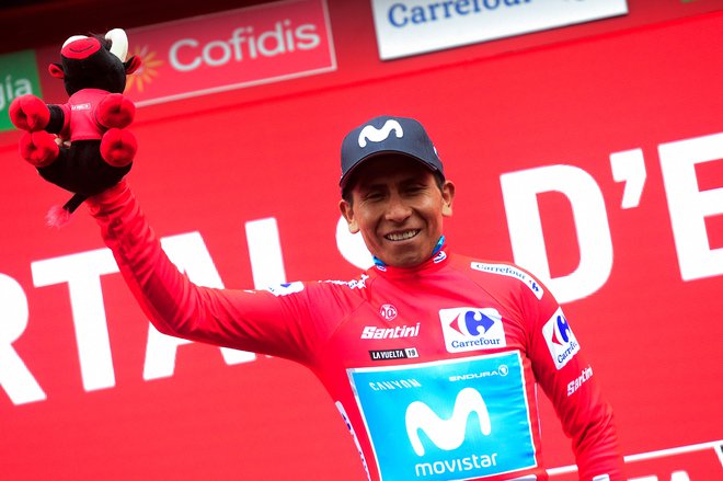Nairo Quintana se bo po tej sezoni poslovil od ekipe Movistar. FOTO: AFP