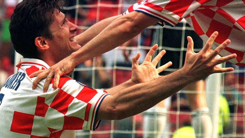 Fotografija: Davor Šuker je vrsto let zabijal gole za hrvaško reprezentanco. FOTO: Reuters
