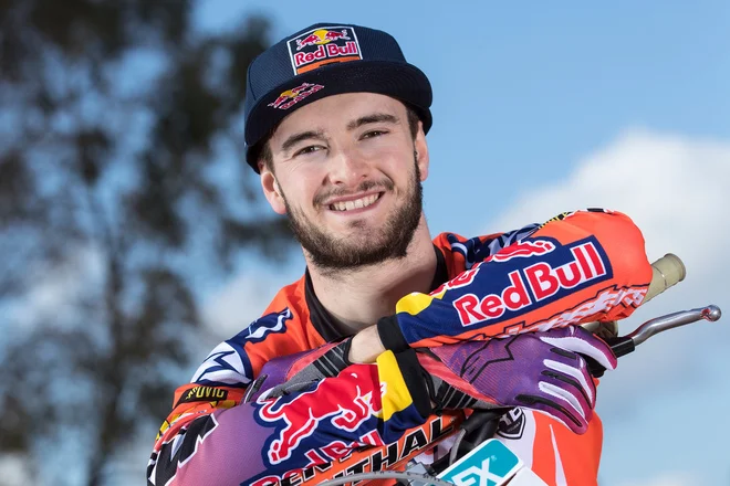 Nizozemec Jeffrey Herlings in vodilni po dveh dirkah svetovnega prvenstva je Gajserjev največji tekmec. FOTO: KTM