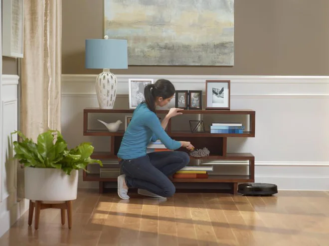 Prah ni samo tam, kjer ga vidite. FOTO: iRobot