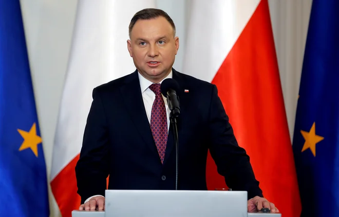 Poljski predsednik Andrzej Duda. Foto: Kacper Pempel/Reuters