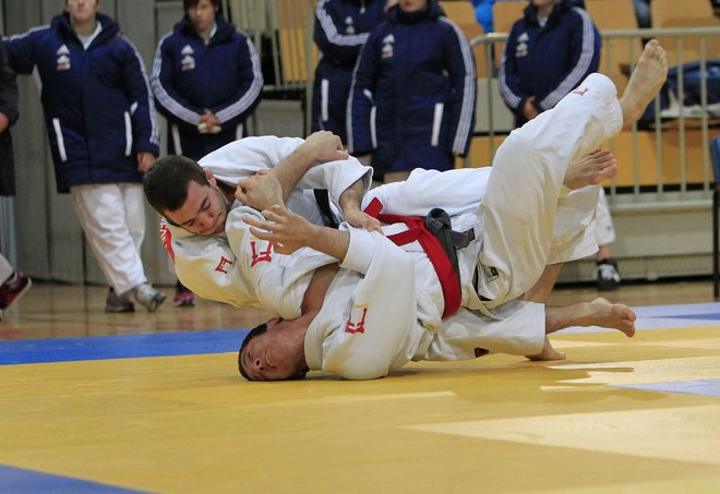 Judoisti bodo lahko spet trenirali, a vselej z istim partnerjem. Tekmovanj še ne bo. FOTO: Leon Vidic
