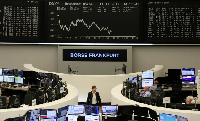 Evropske delnice so dno dosegle sredi marca. Zdaj so v povprečju že petino više. FOTO: Reuters