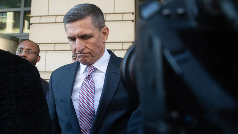 Fotografija: Nekdanji Trumpov svetovalec za nacionalno varnost Michael Flynn. FOTO: Saul Loeb/AFP