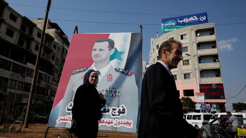 Fotografija: Asadova »poslovna neposlušnost« naj bi bila glavni vzrok za serijo sirskemu predsedniku vse prej kot naklonjenih člankov v ruskih medijih.
Foto Reuters