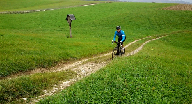 Najpomembnejši del kolesa med spustom je naš razum.&nbsp; FOTO: M.B.C.