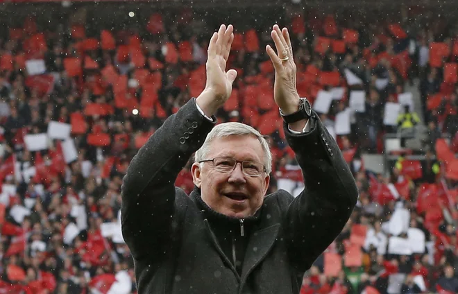 Alex Ferguson je popeljal nogometaše Manchester Uniteda do kar 38 lovorik. FOTO: Reuters