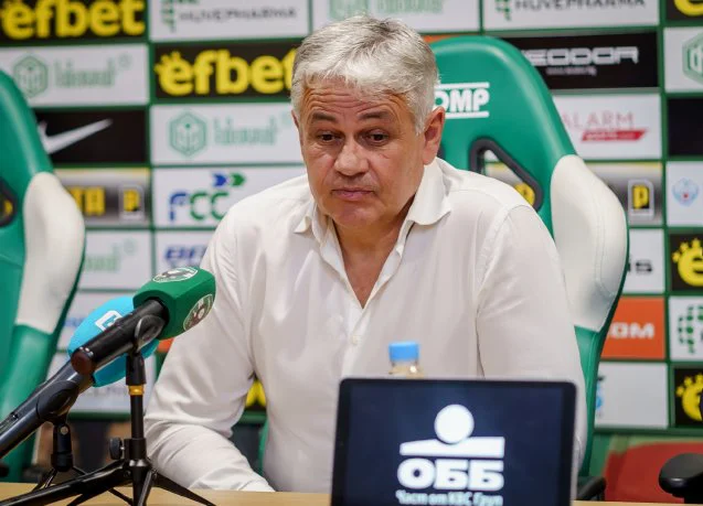 Trener Ludogorca Stojče Stoev ni pričakoval tako obrambnega Maribora. FOTO: ludogorets.com