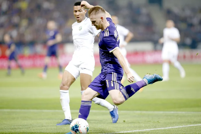 Rudi Požeg Vancaš je bil najbolj nevaren igralec Maribora in je zabil gol za 2:2. FOTO: Roman Šipič