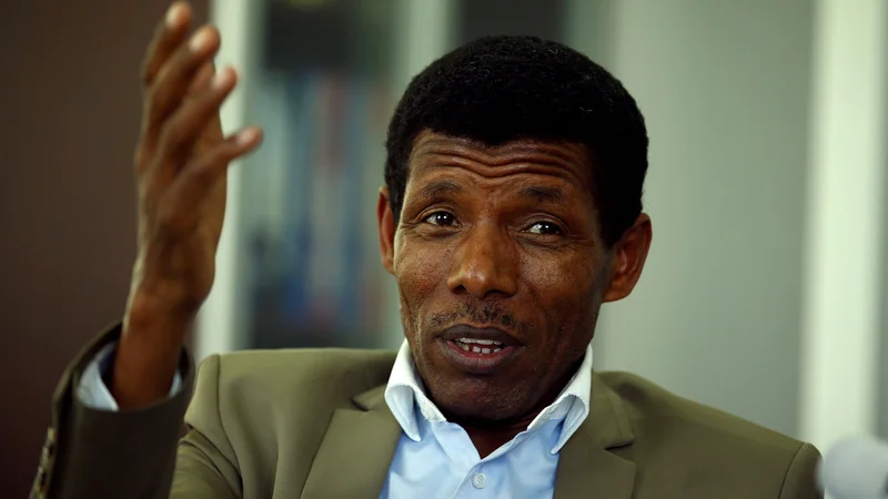 Fotografija: Haile Gebrselassie je bil leta 2016 imenovan za predsednika etiopske atletske zveze. FOTO: Reuters.
